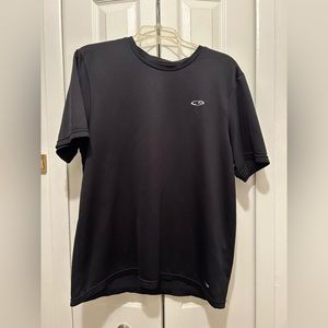 Large Champion black nylon shirt